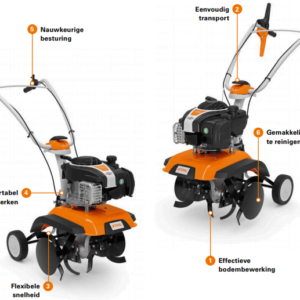 Stihl MH 445.1 R Motorhacken - 45 cm – Bild 9