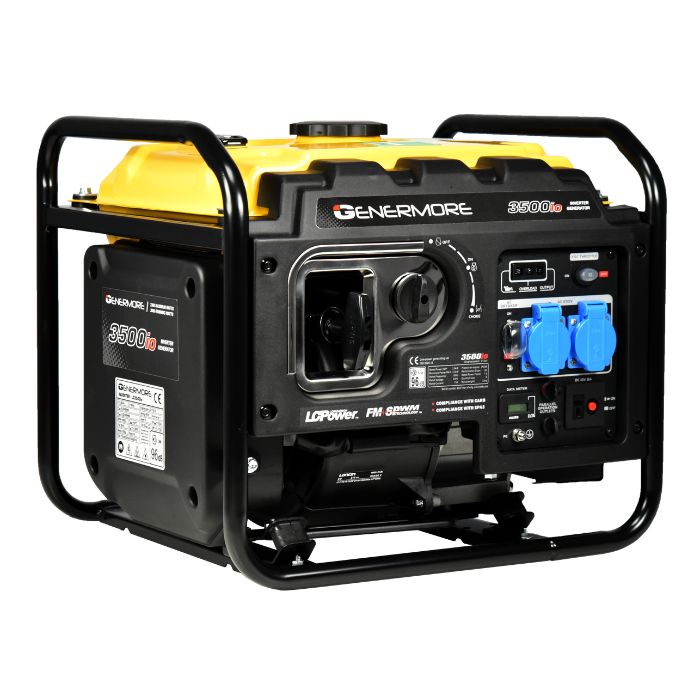 Genermore Generator 3.5kVA Inverter Aggregat auf Benzin – LC3500io – 1x230V