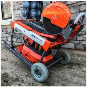 IQ Power Tools iQMS362i AKTION Stein-Trockenschneidtisch mit Akku-Kreuzlinienlaser-SET + 2x GRATIS Diamantsägeblätt 420 mm + Schutzhülle - 1x freie Wahl – Bild 8