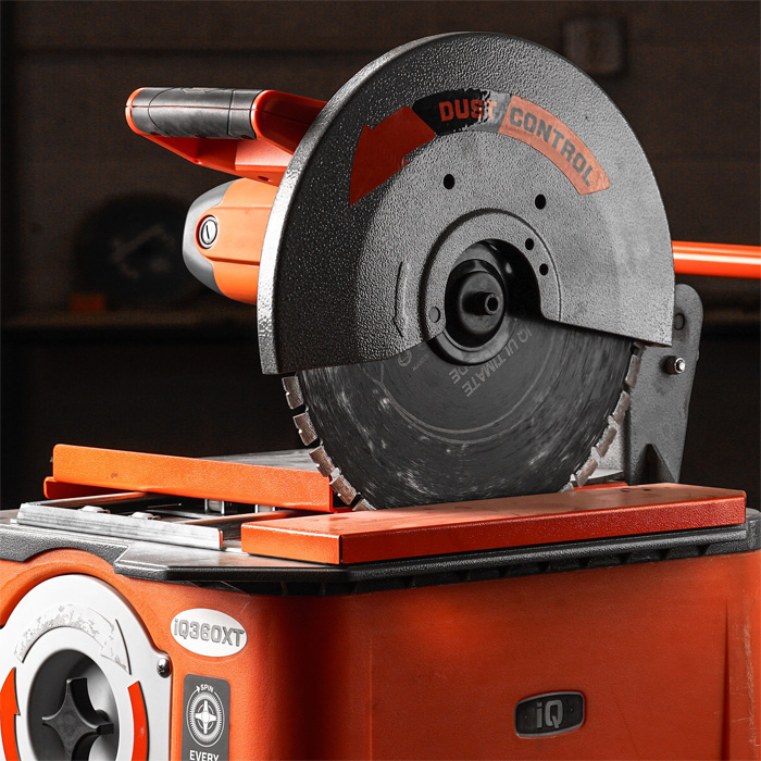 iQ360XT Staubfreie Tischkreissäge 230v