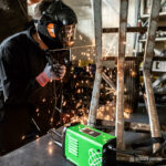 Eggenberg MMA100 Mini Wechselrichter + Climax Schweißhelm