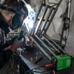 Eggenberg MMA100 Mini Wechselrichter + Climax Schweißhelm