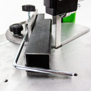 Eggenberg 6038TWIN Tragbare Metallbandsäge - 105 mm 850W + 3x Gratis Bandsägeblätter – Bild 16