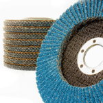 Eggenberg ECO Fächerscheibe flach Zirkonium 125mm INOX/Stahl