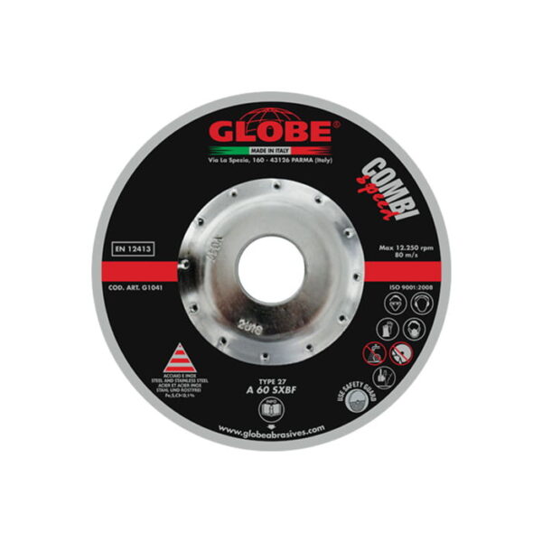 Globe G1041 Kombischeibe 125x2x22,2mm 50 Stück Globe G1041 Kombischeibe 125x2x22,2mm 50 Stück