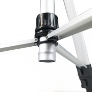 D'Orly Aluminium Stativ 150cm + Adapter 5/8'' - 1/4'' – Bild 4