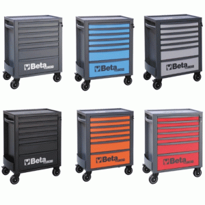 Beta RSC24/7 Werkzeugwagen mit 7 Schubladen Verschiedene Farben