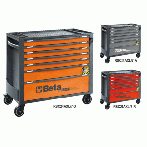 Beta RSC24AXL/7 Werkzeugwagen mit 7 Schubladen – Verschiedene Farben