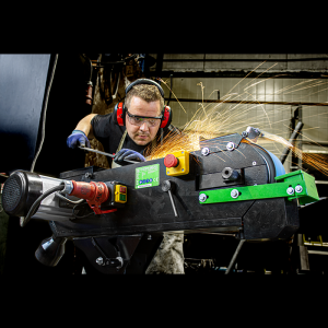 Eggenberg Bandschleifmaschine für Metall IBS75 – 75 x 2000mm – 3000W – 400V + GRATIS 2x Zirkonium-Schleifband - K60 & K80 – Bild 9