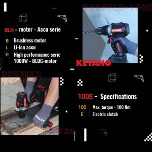 Keyang DD20BLH100E Accu boor-schroefmachine – BODY