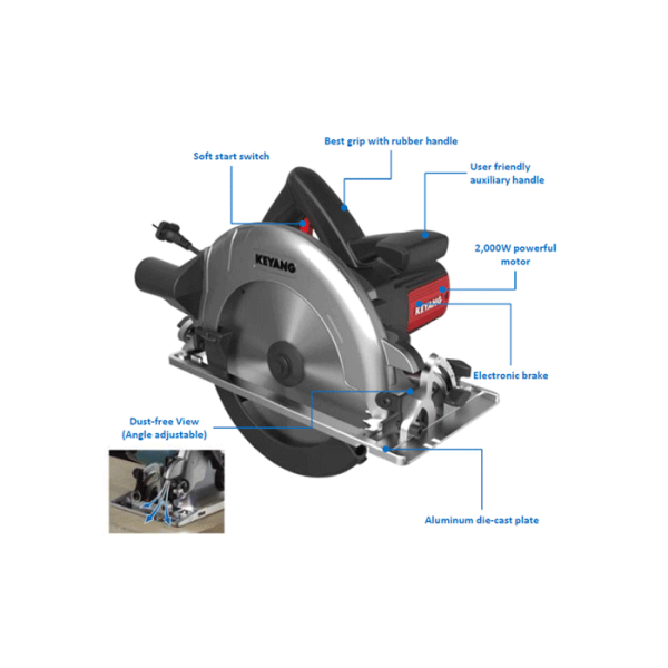 Keyang CS235-20B Kreissäge - 2000W 235mm