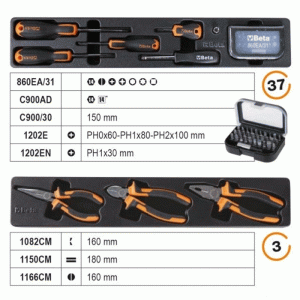 Beta Easy 2120L-E/T91 Werkzeugkasten 91 tlg – Bild 5
