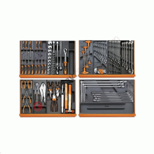 Beta 5904VA/T Werkzeugsortiment von 102 Werkzeugen im weichen Einsatzkoffer