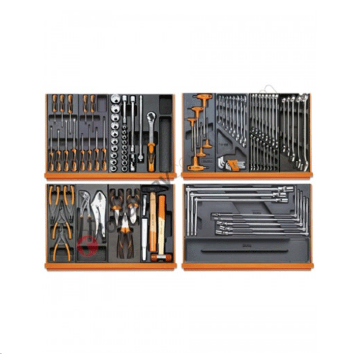 Beta 5904VA/T Werkzeugsortiment von 102 Werkzeugen im weichen Einsatzkoffer