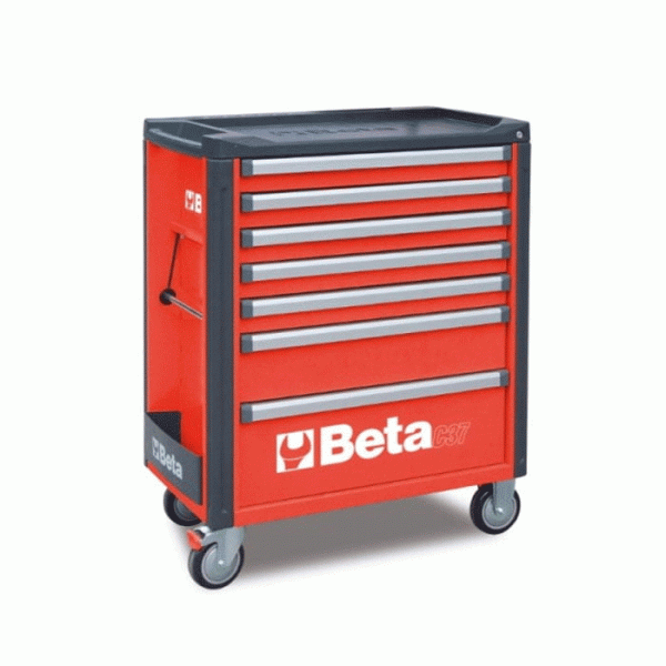 Beta C37/7 Werkzeugwagen mit 7 Schubladen - Verschiedene Farben leer