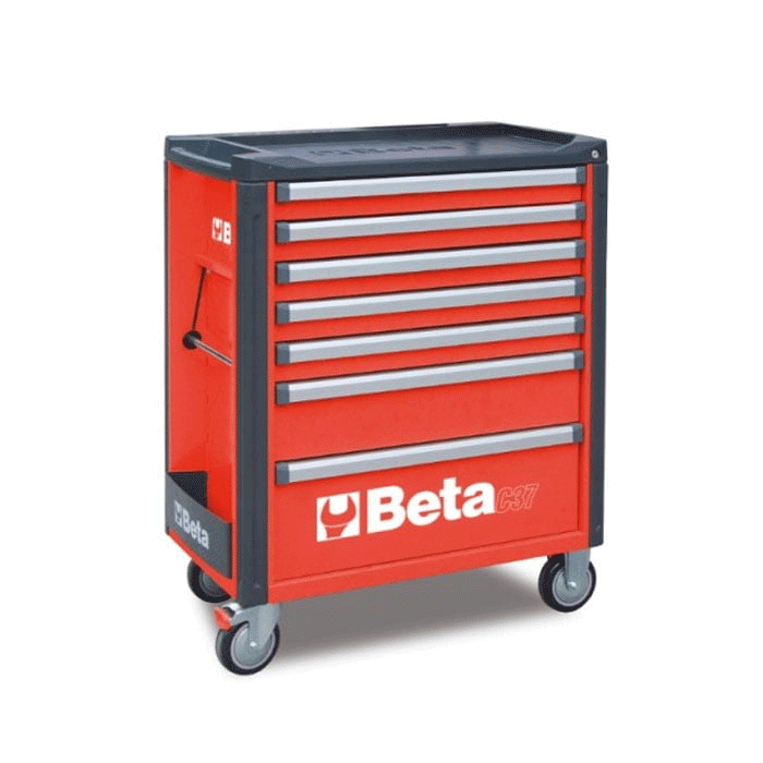 Beta C37/7 Werkzeugwagen mit 7 Schubladen – Verschiedene Farben leer