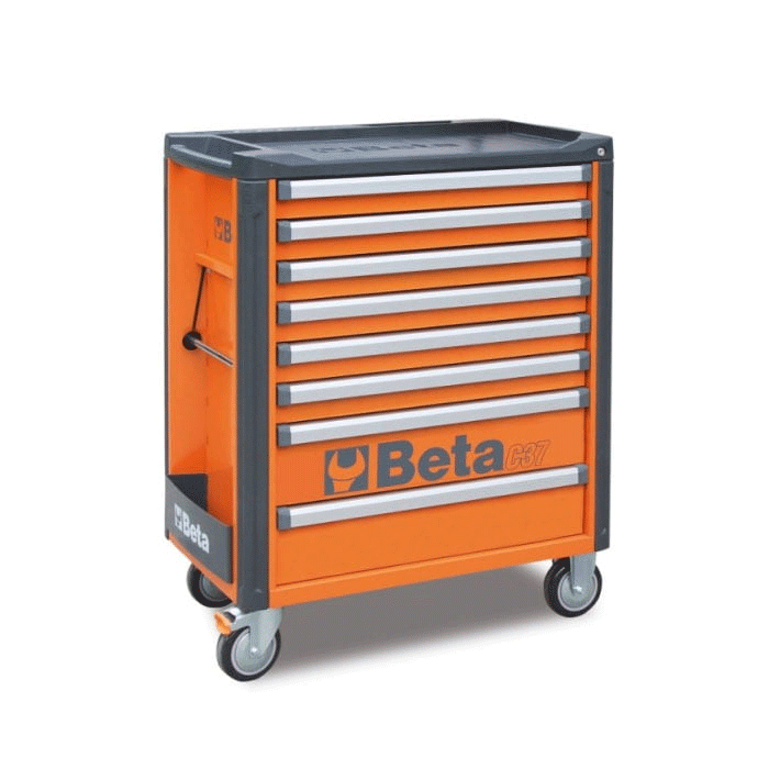 Beta C37/8 Werkzeugwagen mit 8 Schubladen – Verschiedene Farben leer