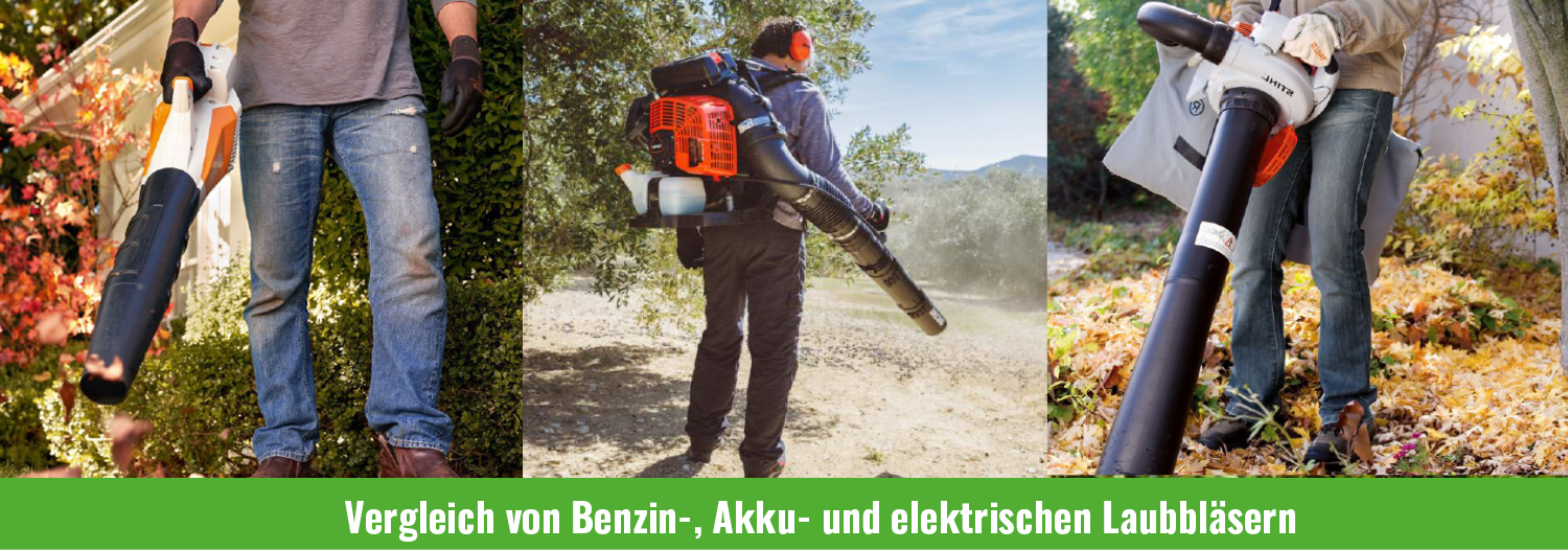 Laubbläser-Vergleich
