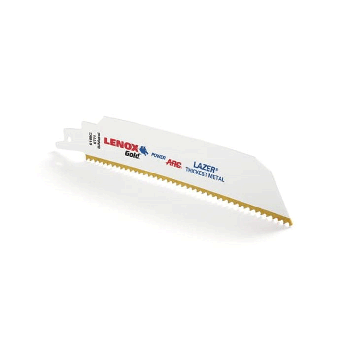 Lenox Gold Power Arc Säbelsägeblatt – Metall – 8 TPI – 6108G/9108G