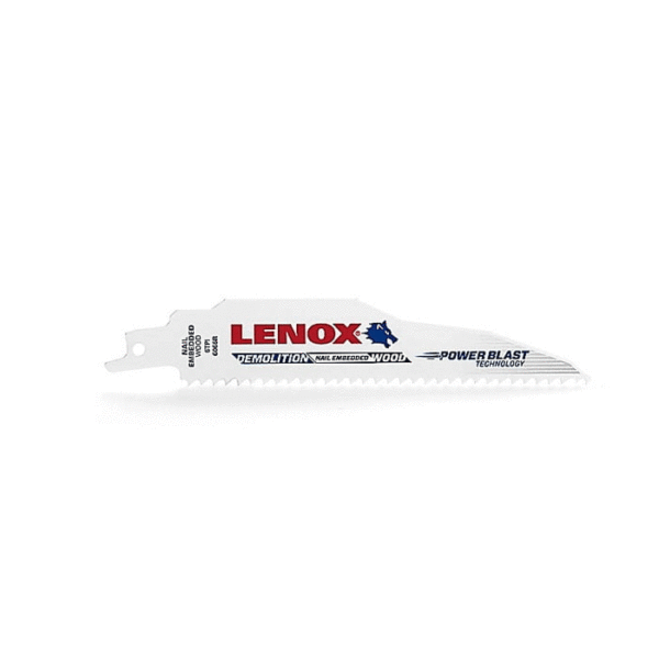 Lenox Power Blast Säbelsägeblatt - Abbrucharbeiten - TPI 6