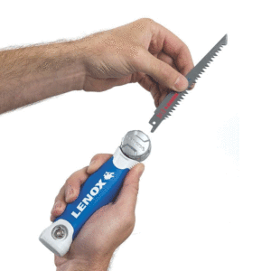 Lenox Tri-Fold Handsäge mit 2 Klingen – Bild 3