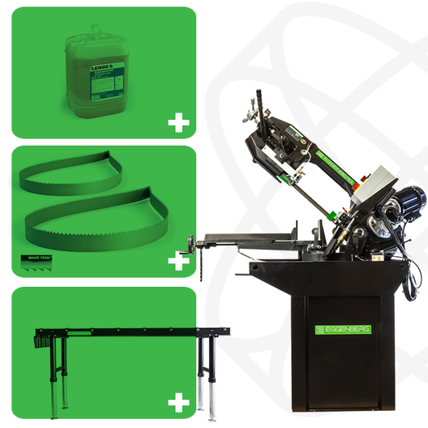 Eggenberg Metallbandsäge EBS2480 Limitierte Sonderedition in Schwarz bundel 2