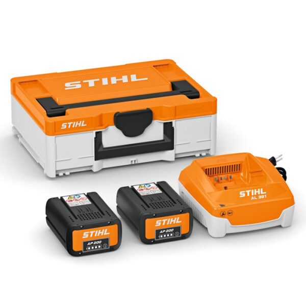 Stihl Power Box S Basic 2x AP 200 en AL 301 Stihl Power Box S Basic 2x AP 200 en AL 301