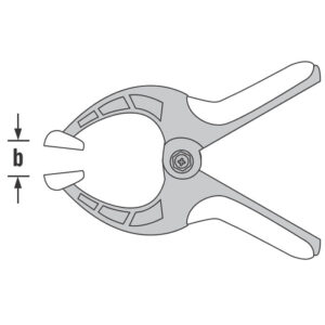 Urko 22-P Manuelle Federklemme