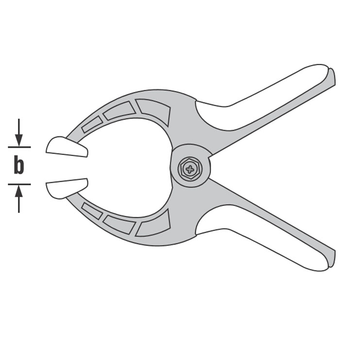 Urko 22-P Manuelle Federklemme