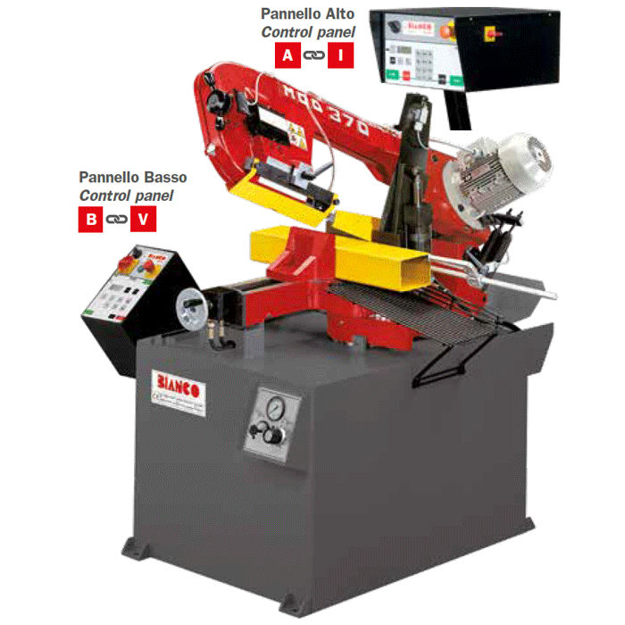 Bianco Metallbandsäge halbautomatisch 370 SAE