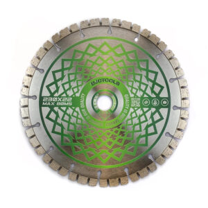 BJC Rapid PRO Diamanttrennscheibe trocken 230mm 22.23mm - Ziegel Granit Pflastersteine & Stahlbeton