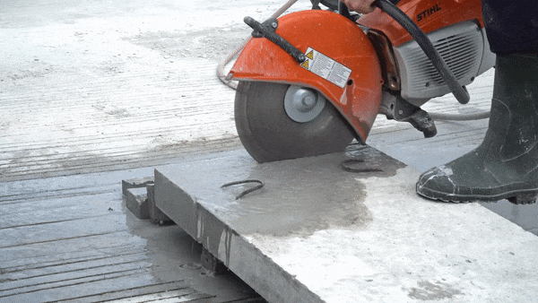 DiStar 1A1RSS Diamanttrennscheibe Nass XXL 350mm 25.4mm - Höchste Segmente im Markt GIF4