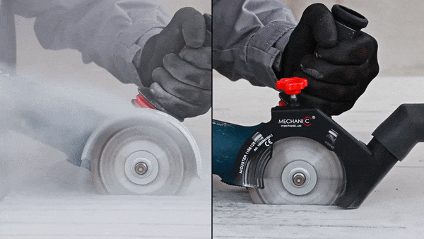 DiStar Airduster Staubschutzkappe für Winkelschleifer - 125 / 230 mm GIF1