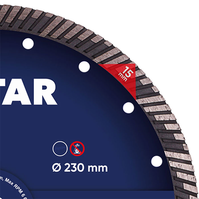 DiStar Diamantscheibe Turbo Super Max