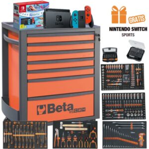 Beta RSC24/7FO Werkzeugwagen 390-tlg. + Nintendo Switch gratis