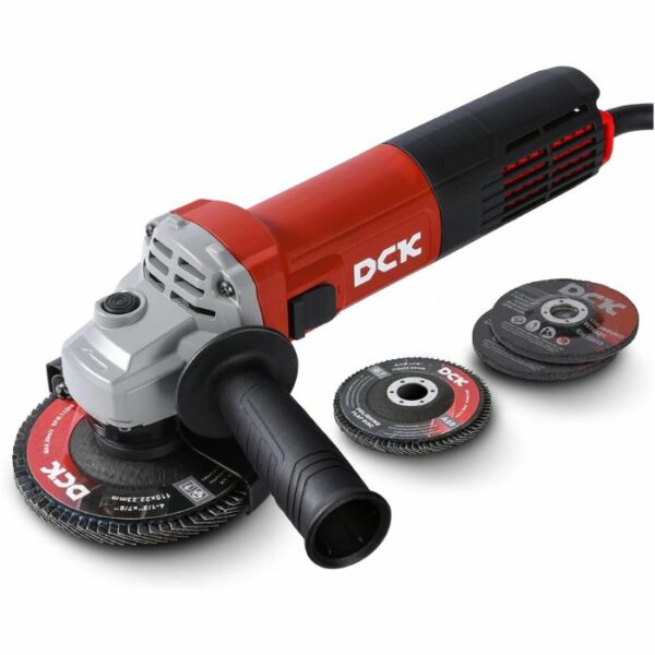 Der DCK Tools KSM17-115B Winkelschleifer kombiniert Kraft, Langlebigkeit und Benutzerfreundlichkeit. Mit einem 1100W Motor und einem kompakten Design ist dieses Werkzeug ideal für professionelle Anwendungen und bietet zuverlässige Leistung bei längeren Arbeiten. Der DCK Tools KSM17-115B Winkelschleifer kombiniert Kraft, Langlebigkeit und Benutzerfreundlichkeit. Mit einem 1100W Motor und einem kompakten Design ist dieses Werkzeug ideal für professionelle Anwendungen und bietet zuverlässige Leistung bei längeren Arbeiten.
