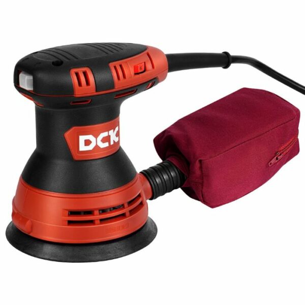 Der DCK Tools KSA125 Exzenterschleifer ist ideal für eine glatte und effiziente Bearbeitung verschiedener Oberflächen. Mit einem leistungsstarken Motor, variablen Geschwindigkeiten und einem ergonomischen Design ist dieser Schleifer sowohl für Profis als auch für Heimwerker geeignet. Der DCK Tools KSA125 Exzenterschleifer ist ideal für eine glatte und effiziente Bearbeitung verschiedener Oberflächen. Mit einem leistungsstarken Motor, variablen Geschwindigkeiten und einem ergonomischen Design ist dieser Schleifer sowohl für Profis als auch für Heimwerker geeignet.