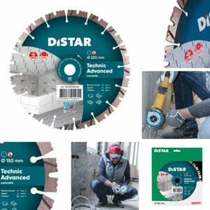 BYCON AVC38-HEPA Baustaubsauger 1350W Aktionsset mit Baier BDN466/6 Mauernutfräse und DiStar Diamantscheiben – Bild 3