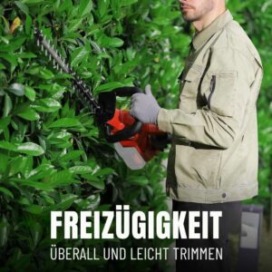 DCK Tools 58V Rasen & Hecke Kombi – Akku-Rasenmäher + Heckenschere mit zusätzlichem 5.0Ah Akku – Bild 15