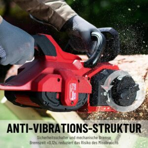 DCK Tools KDCS58181FDK Akku Kettensäge 58V 45cm mit 1 x 5.0Ah Akku – Bild 7