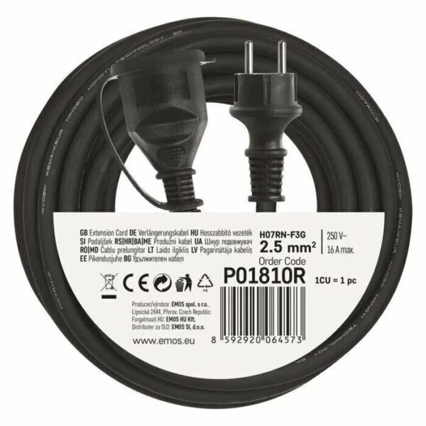 Emos Verlängerungskabel 10m - Neopren