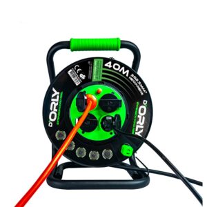 D'Orly 3×2.5mm² Neopren Kabeltrommel 230V IP44 - 25M/40M - H07RN-F – Bild 7