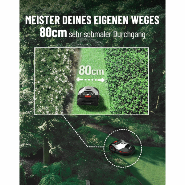 DCK KDRM107 Mähroboter 80cm