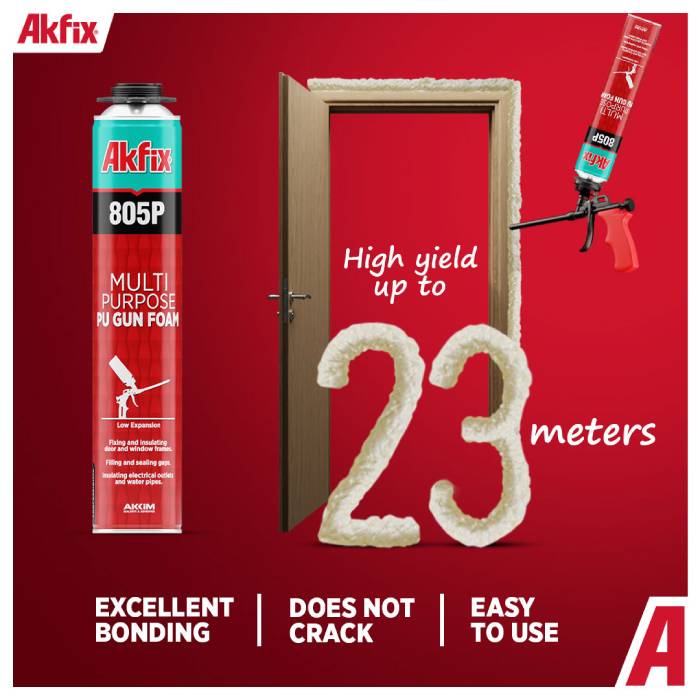 AKFIX 805P PUR-Schaum