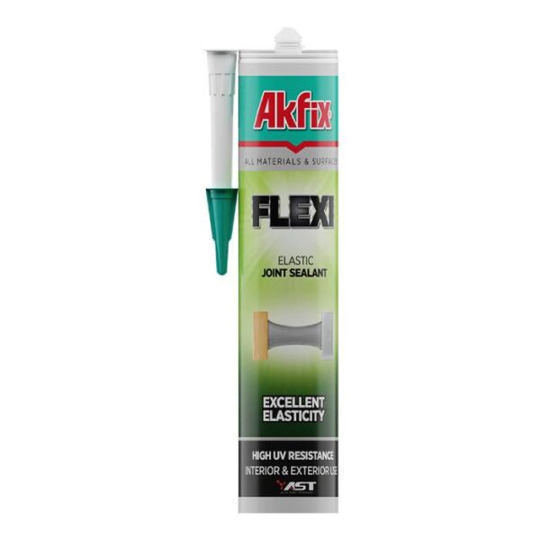 AKFIX FLEXI AST Fugenmasse MS Weiß – 600 ML