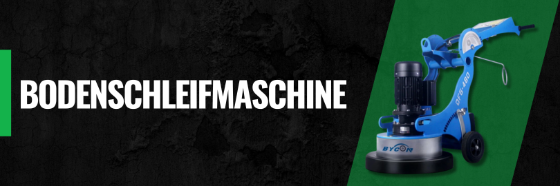 Effiziente Bodenschleifmaschine von BJC Tools für professionelle Beton-, Stein- und Estrichbearbeitung.
