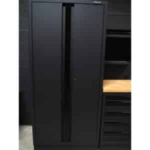 Pillar Werkstatteinrichtung Modular – Hartholz-Arbeitsplatte – Tiefe 61,5 cm – Midnight Black Design – Bild 9